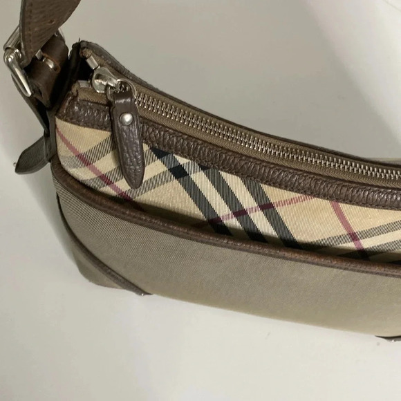 BURBERRY Nova Check Shoulder Bag - Picture 12 of 14